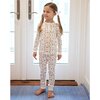 Dreaming of Dreidels Hanukkah Pima Cotton Pajama Set, White - Pajamas - 3