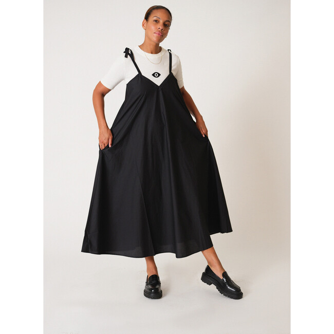 Women's Siesta Dress, Black - Dresses - 4