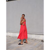 Women's Siesta Dress, Red Chili - Dresses - 2
