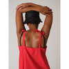 Women's Siesta Dress, Red Chili - Dresses - 3