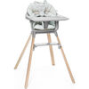 Stokke® Clikk™ Cushion, Grey Sprinkles - Highchairs - 2