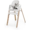 Stokke® Steps™ HighChair, Natural Legs with White Seat - Highchairs - 1 - thumbnail