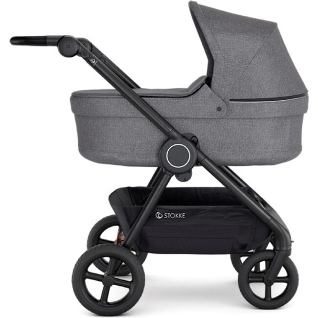 Stokke® Beat™ Carry Cot, Black Melange - Stroller Accessories - 2