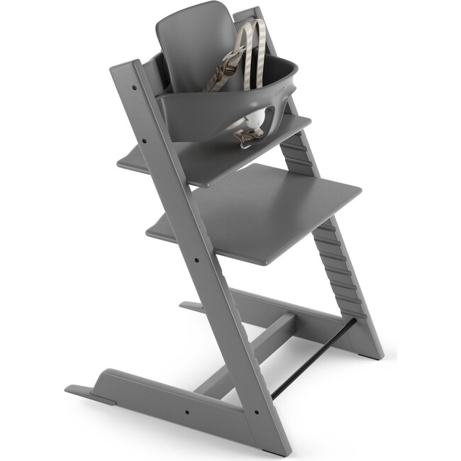 Tripp Trapp® High Chair (includes Tripp Trapp® + Baby set), Storm Grey