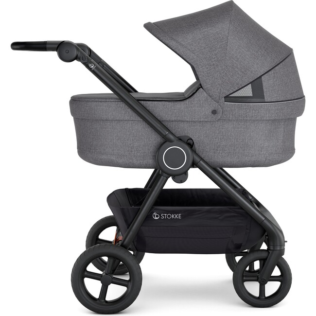 Stokke® Beat™ Carry Cot, Black Melange - Stroller Accessories - 3