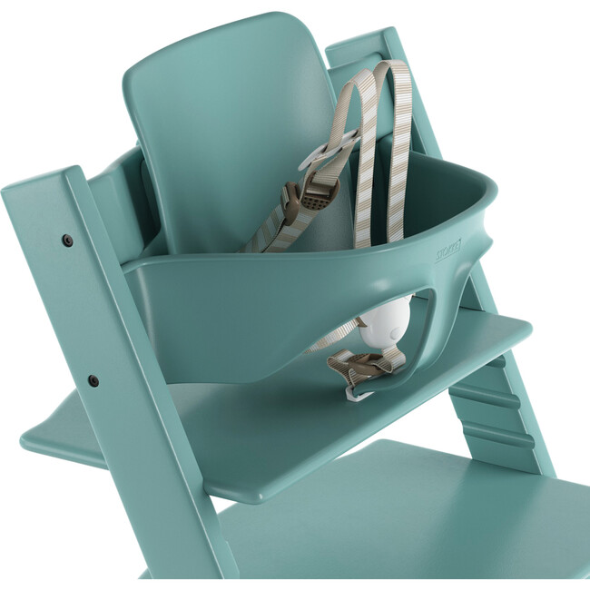 Tripp Trapp® High Chair (includes Tripp Trapp® + Baby set), Aqua Blue - Highchairs - 3