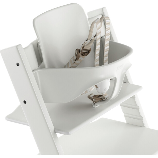 Tripp Trapp® High Chair (includes Tripp Trapp® + Baby set), White - Highchairs - 3