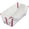Flexi Bath® Bundle, Tub + Newborn Support, Pink - Tubs - 1 - thumbnail