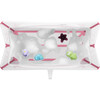 Flexi Bath® Bundle, Tub + Newborn Support, Pink - Tubs - 3 - thumbnail