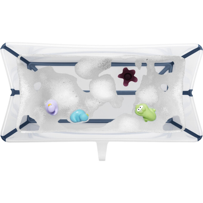 Flexi Bath® Bundle, Tub + Newborn Support, Blue - Tubs - 3