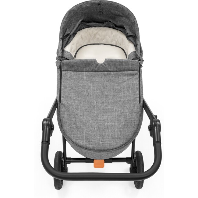 Stokke® Beat™ Carry Cot, Black Melange - Stroller Accessories - 6
