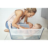 Flexi Bath® Bundle, Tub + Newborn Support, Blue - Tubs - 5