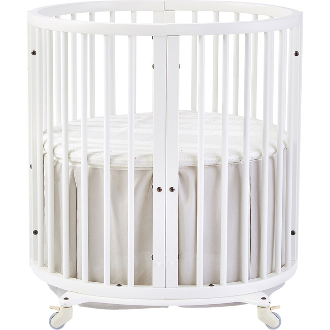 Sleepi™ Bed Skirt by Pehr, Grey - Crib Skirts - 1