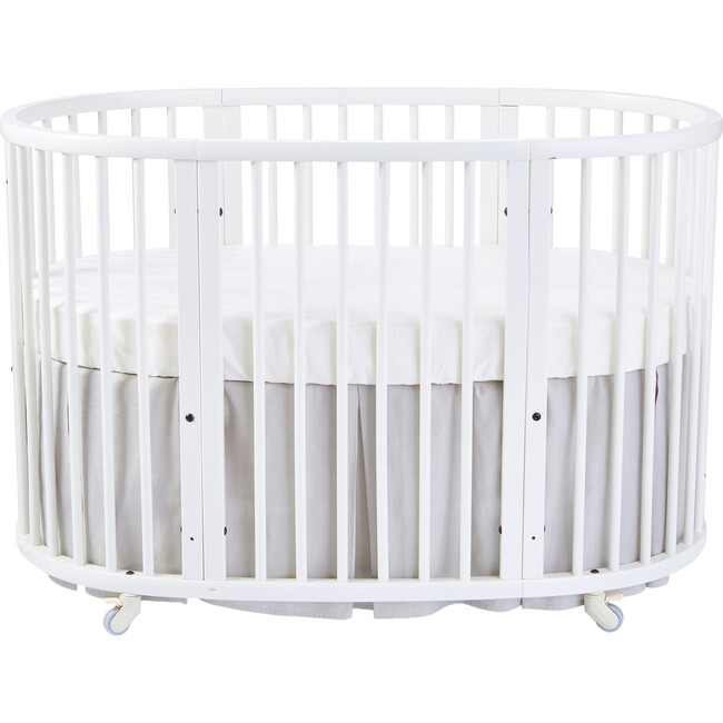 Sleepi™ Bed Skirt by Pehr, Grey - Crib Skirts - 2