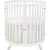 Sleepi™ Mini Bed Skirt by Pehr, Natural - Crib Skirts - 1 - thumbnail