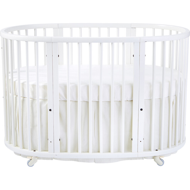 Sleepi™ Mini Bed Skirt by Pehr, Natural - Crib Skirts - 2