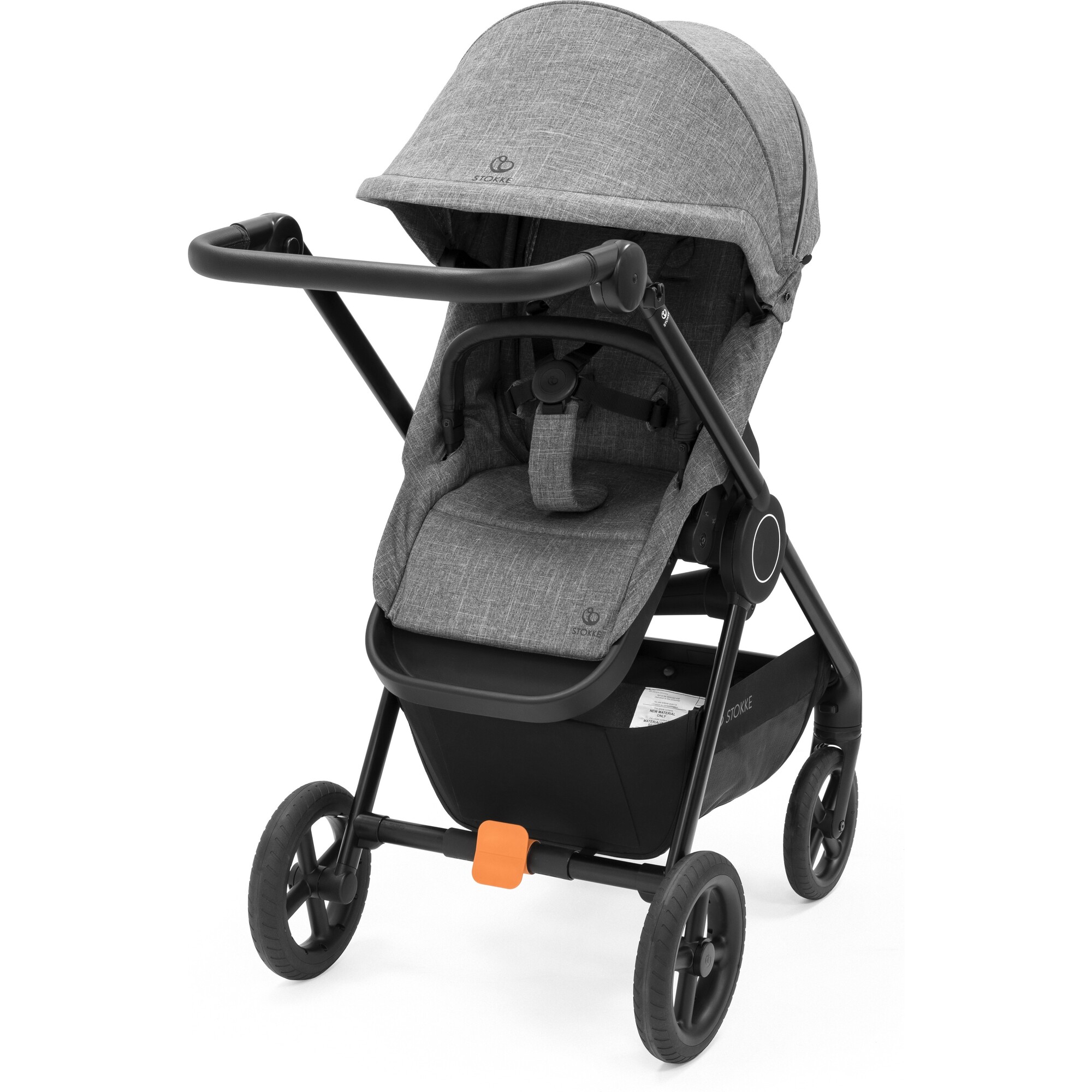 Stokke® Beat™, Black Melange - Stokke Strollers | Maisonette