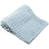 Stokke® Blanket Organic Muslin, Blue Slate Sea - Blankets - 1 - thumbnail