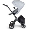 Xplory 6 Chassis & Stroller Seat, Grey Melange and Black Handle - Single Strollers - 1 - thumbnail