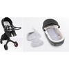 Stokke® Stroller Seat Inlay, Grey - Stroller Accessories - 4