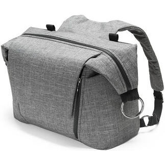 Stokke® Changing Bag, Black Melange - Diaper Bags - 1