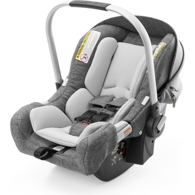 Pipa by Nuna Car Seat, Black Melange - Infant - 1