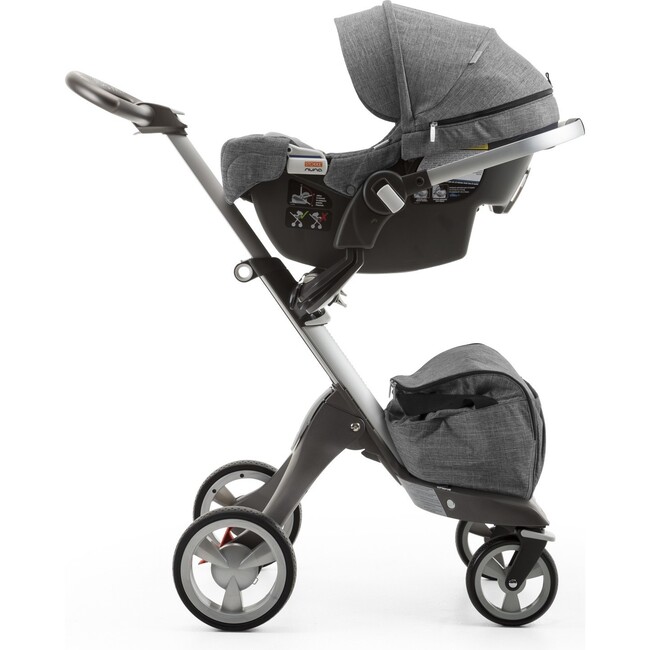Pipa by Nuna Car Seat, Black Melange - Infant - 2