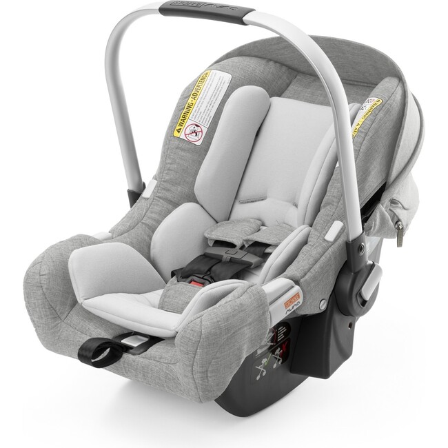 Pipa by Nuna Car Seat, Grey Melange - Infant - 3