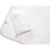 Stokke Hooded Towel, Pink Bee - Towels - 2