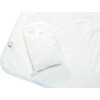Stokke Hooded Towel, Blue Sea - Towels - 2