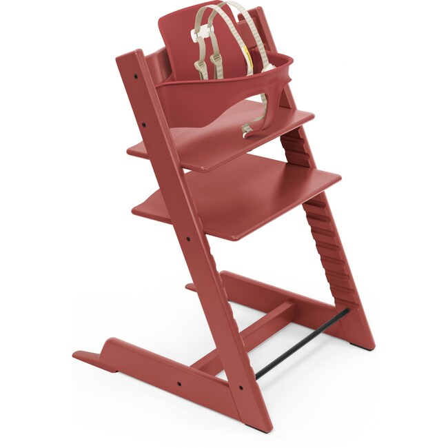 Tripp Trapp® High Chair (includes Tripp Trapp® + Baby set), Warm Red