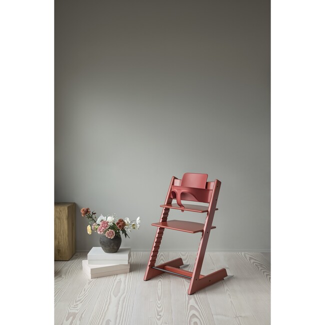 Tripp Trapp® High Chair (includes Tripp Trapp® + Baby set), Warm Red - Highchairs - 3