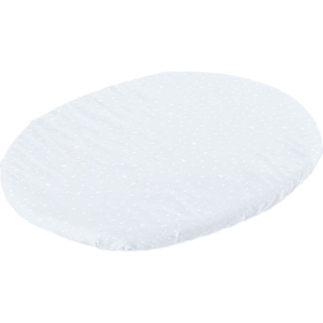 Sleepi™ Mini Fitted Sheet, Blue Sea - Sheets - 1