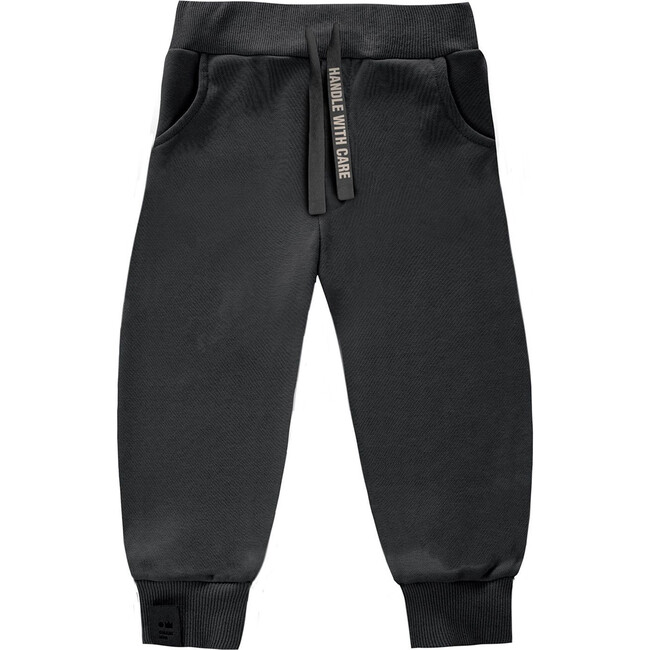 Baby Terry Joggers, Vintage Black