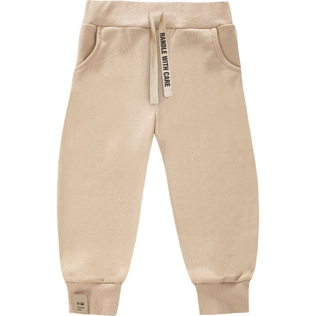 Baby Terry Joggers, Beige