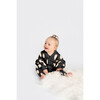 Baby Terry Cardigan, Black - Cardigans - 2