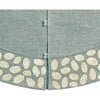 Pebble Pattern Tree Skirt, Grey - Tree Skirts - 2