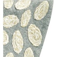 Pebble Pattern Tree Skirt, Grey - Tree Skirts - 3