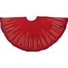 Starburst Tree Skirt, Red - Tree Skirts - 1 - thumbnail