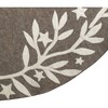 Branches and Stars Tree Skirt, Grey - Tree Skirts - 2