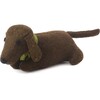 Wool Dachshund Door Stop & Book End, Brown - Accents - 1 - thumbnail