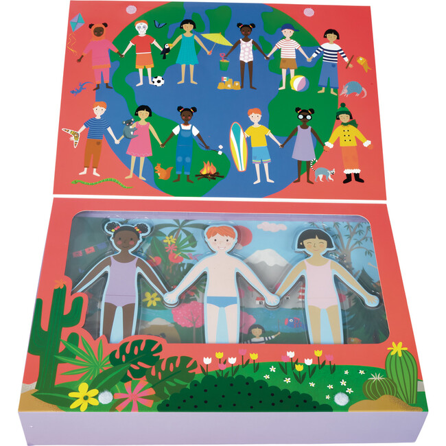 Magnetic Dress Your Children Of The World - Arts & Crafts - 3