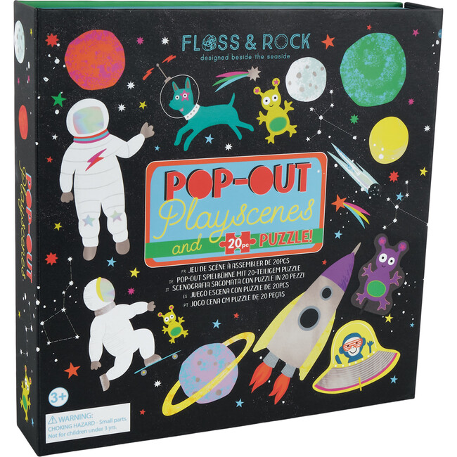 Space Pop Out Play Scene