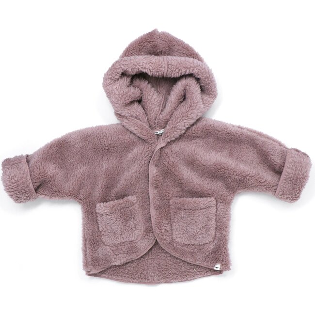 Warm Pocket Snowdrift Hooded Jacket, Dusty Lavender - Jackets - 1 - zoom
