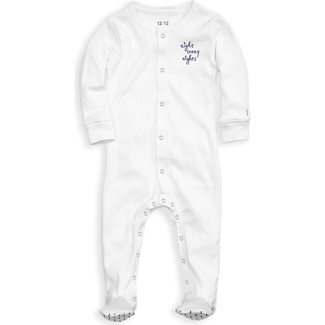 White Footed Pajama, Eight Crazy Nights - Onesies - 1