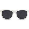 Wayfarer Sunglasses, White - Sunglasses - 1 - thumbnail