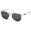 Wayfarer Sunglasses, White - Sunglasses - 3 - thumbnail
