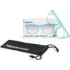 Blue Light Glasses, Mint - Blue Light Glasses - 3 - thumbnail