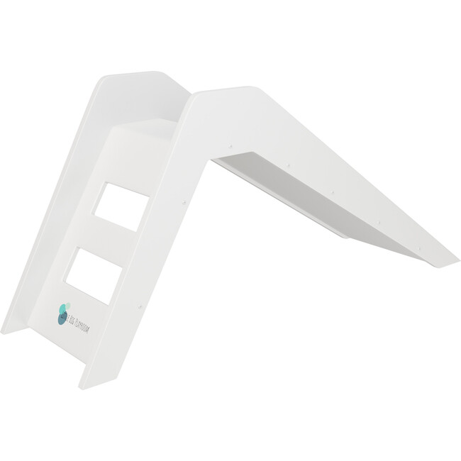 Modern Wooden Indoor Slide, White