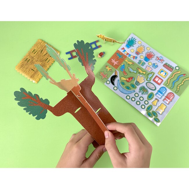 Dream Jar Jungle Treehouse - Craft Kits - 4